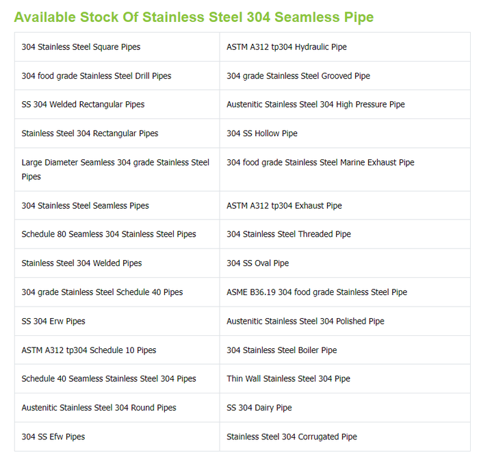 a312tp304l a312tp304l