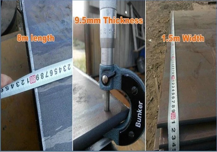 Nm360 8mm Thick Steel Plate Nm360 8mm Thick Steel Plate
